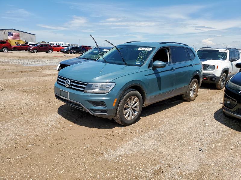  VOLKSWAGEN TIGUAN 2019 Синий