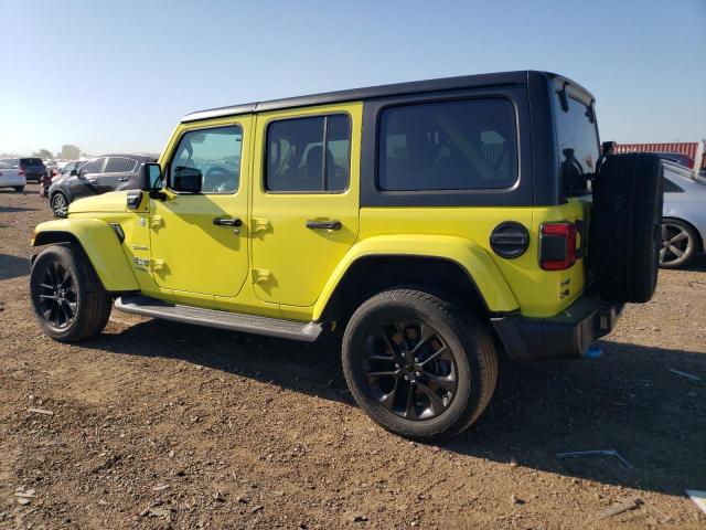  JEEP WRANGLER 2022 Желтый