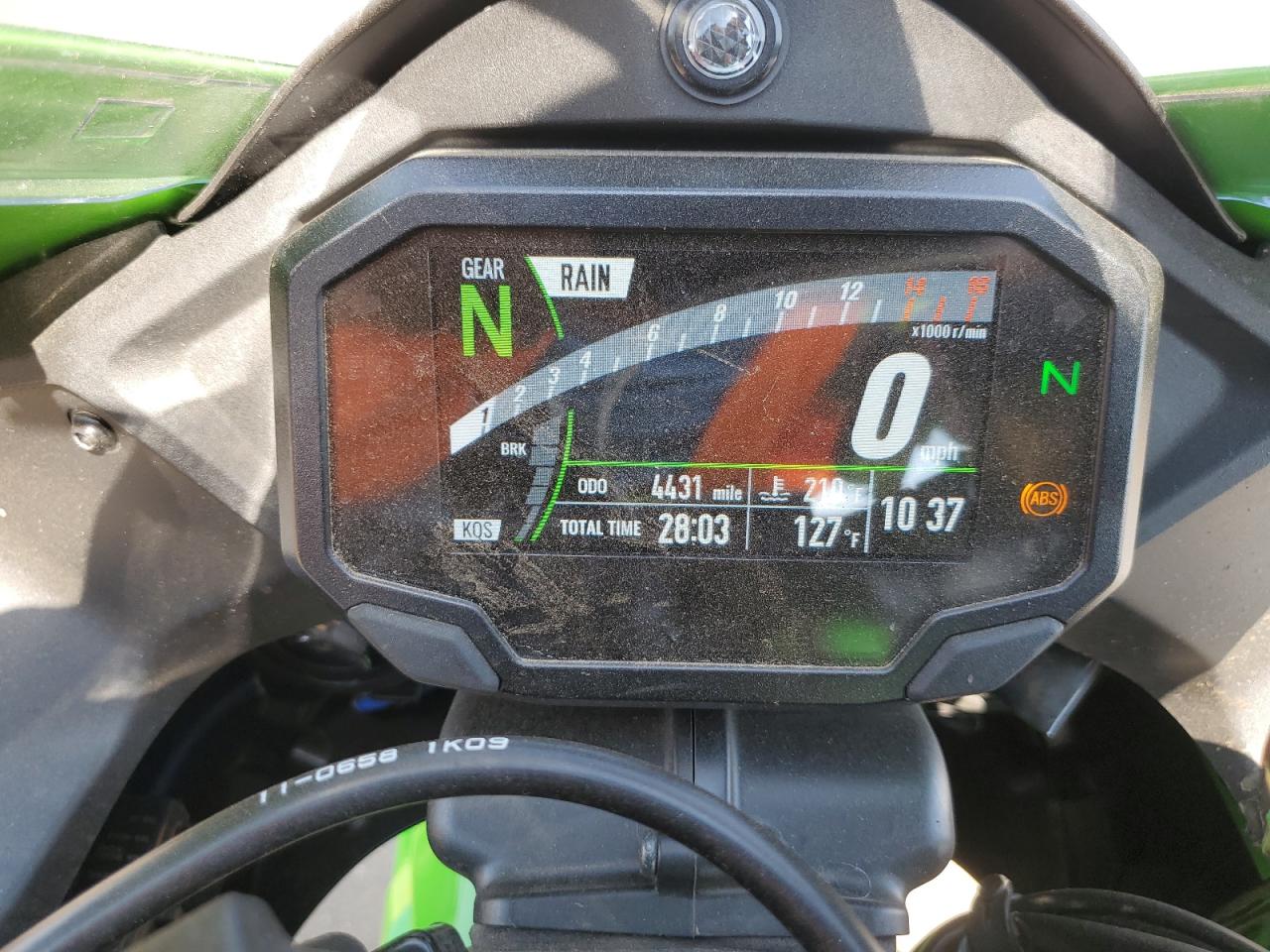 jkbzxvl15na005786 JKBZXVL15NA005786 2022 Kawasaki Zx1002 L