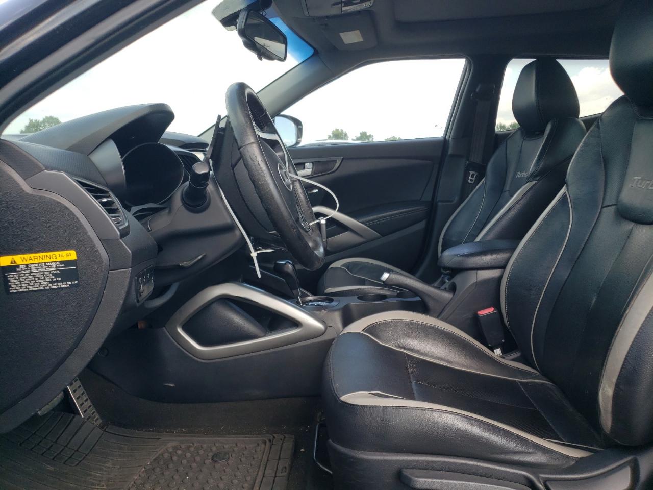 2013 Hyundai Veloster Turbo VIN: KMHTC6AE9DU115501 Lot: 66480465