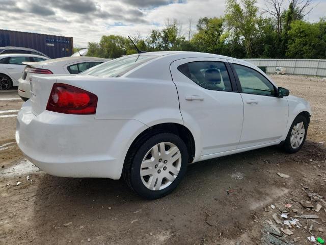  DODGE AVENGER 2014 White