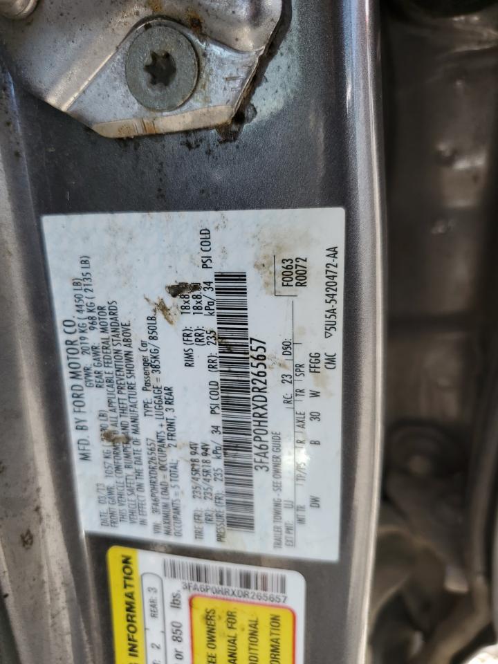 3FADP4BJ2KM128708 2019 Ford Fiesta Se