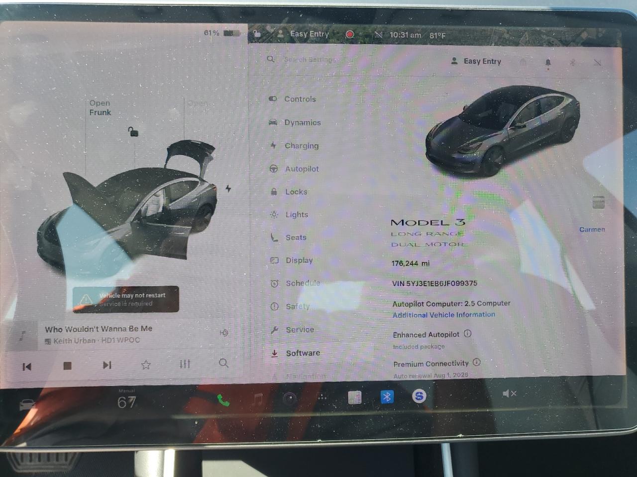 2018 Tesla Model 3 VIN: 5YJ3E1EB6JF099375 Lot: 66363095