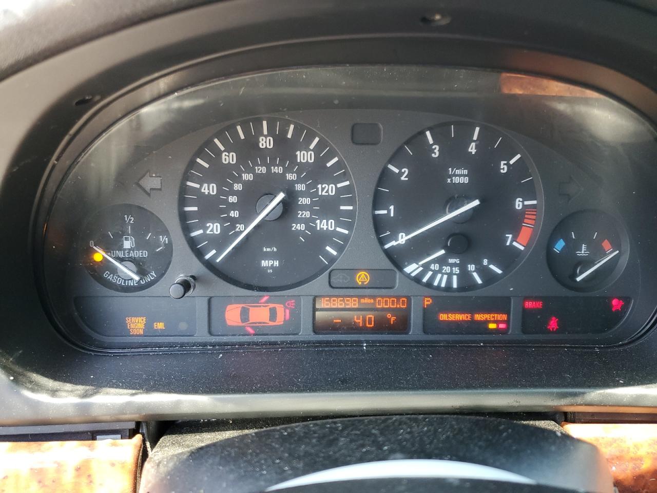 2000 BMW 528 I Automatic VIN: WBADM6340YGU12507 Lot: 64835395