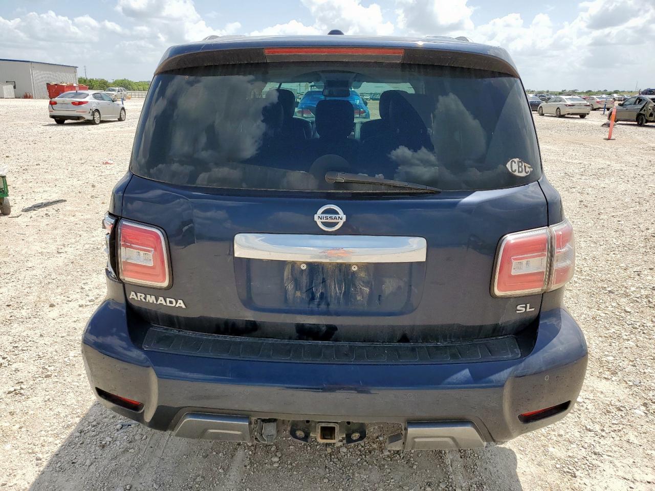 2020 Nissan Armada Sv VIN: JN8AY2ND3LX017167 Lot: 64629545