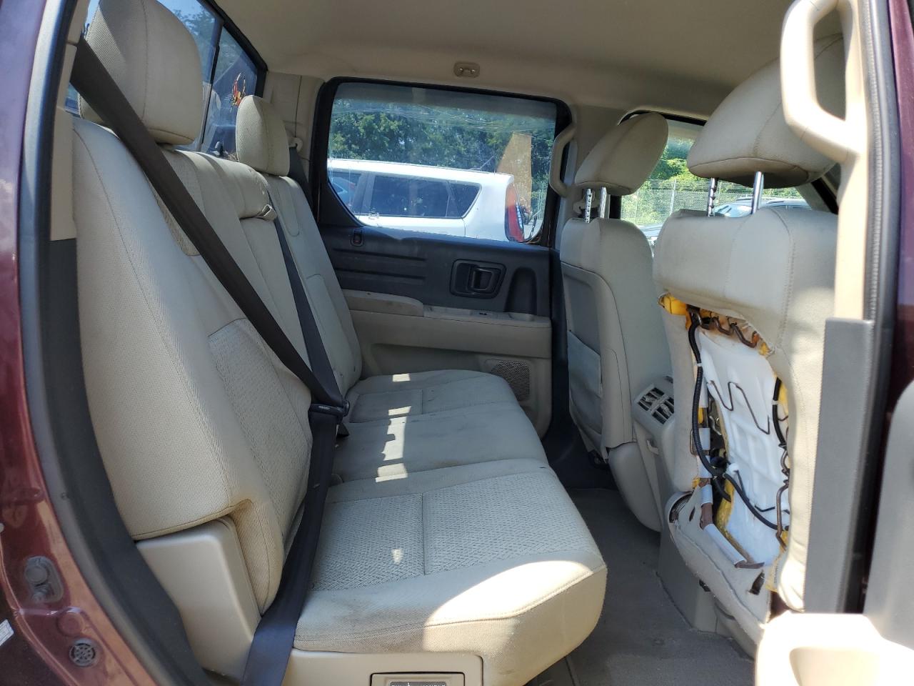 2009 Honda Ridgeline Rt VIN: 5FPYK16219B102196 Lot: 63267965