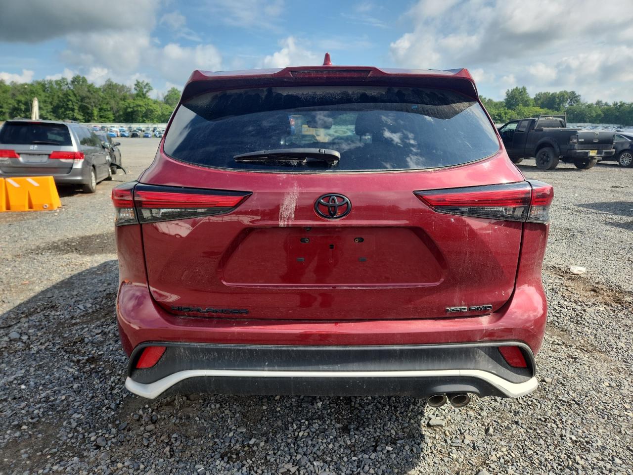 2022 Toyota Highlander Xse VIN: 5TDLZRBH9NS253770 Lot: 62316435