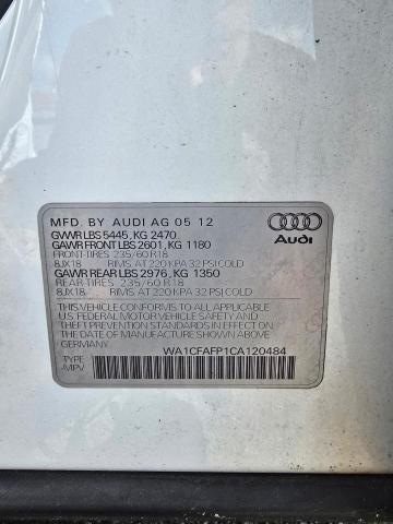 2012 AUDI Q5 PREMIUM  