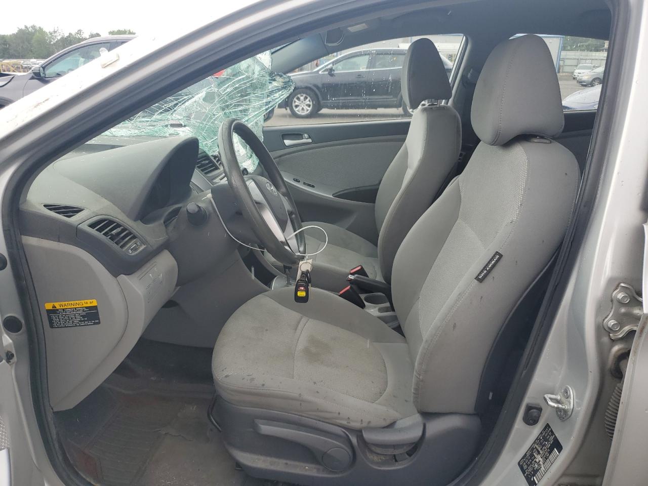 2013 Hyundai Accent Gls VIN: KMHCT4AE3DU438074 Lot: 63783385