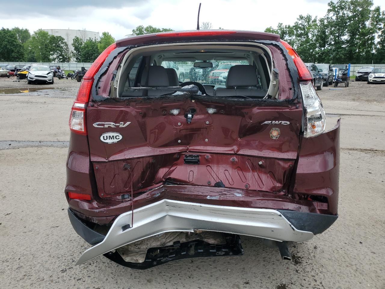2015 Honda Cr-V Exl VIN: 2HKRM4H74FH605560 Lot: 64563175