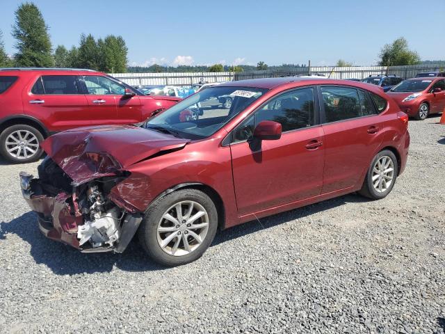  SUBARU IMPREZA 2014 Красный