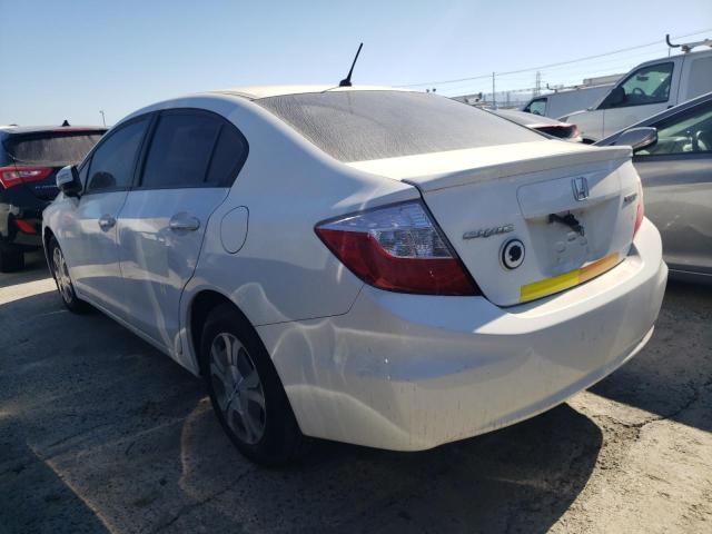  HONDA CIVIC 2012 Белый
