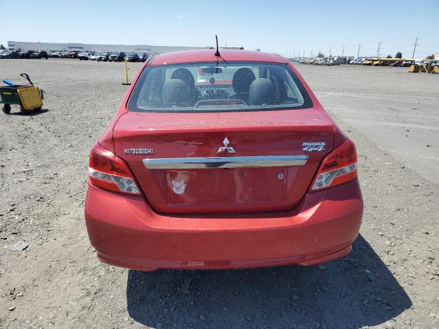  MITSUBISHI MIRAGE 2019 Czerwony