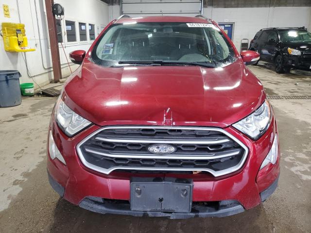  FORD ECOSPORT 2018 Red