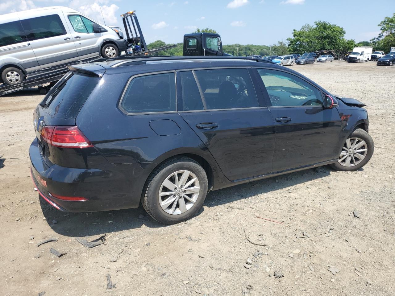 2019 Volkswagen Golf Sportwagen S VIN: 3VWY57AU0KM510702 Lot: 64583325