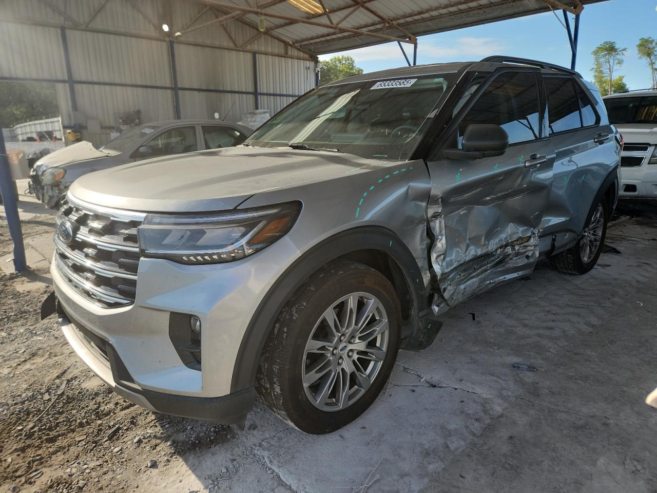 2025 Ford Explorer Active VIN: 1FMUK8DHXSGA12866 Lot: 65333585