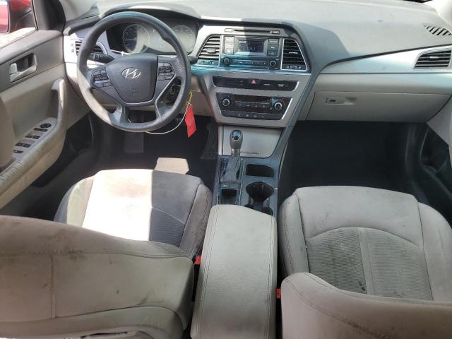  HYUNDAI SONATA 2015 Czerwony