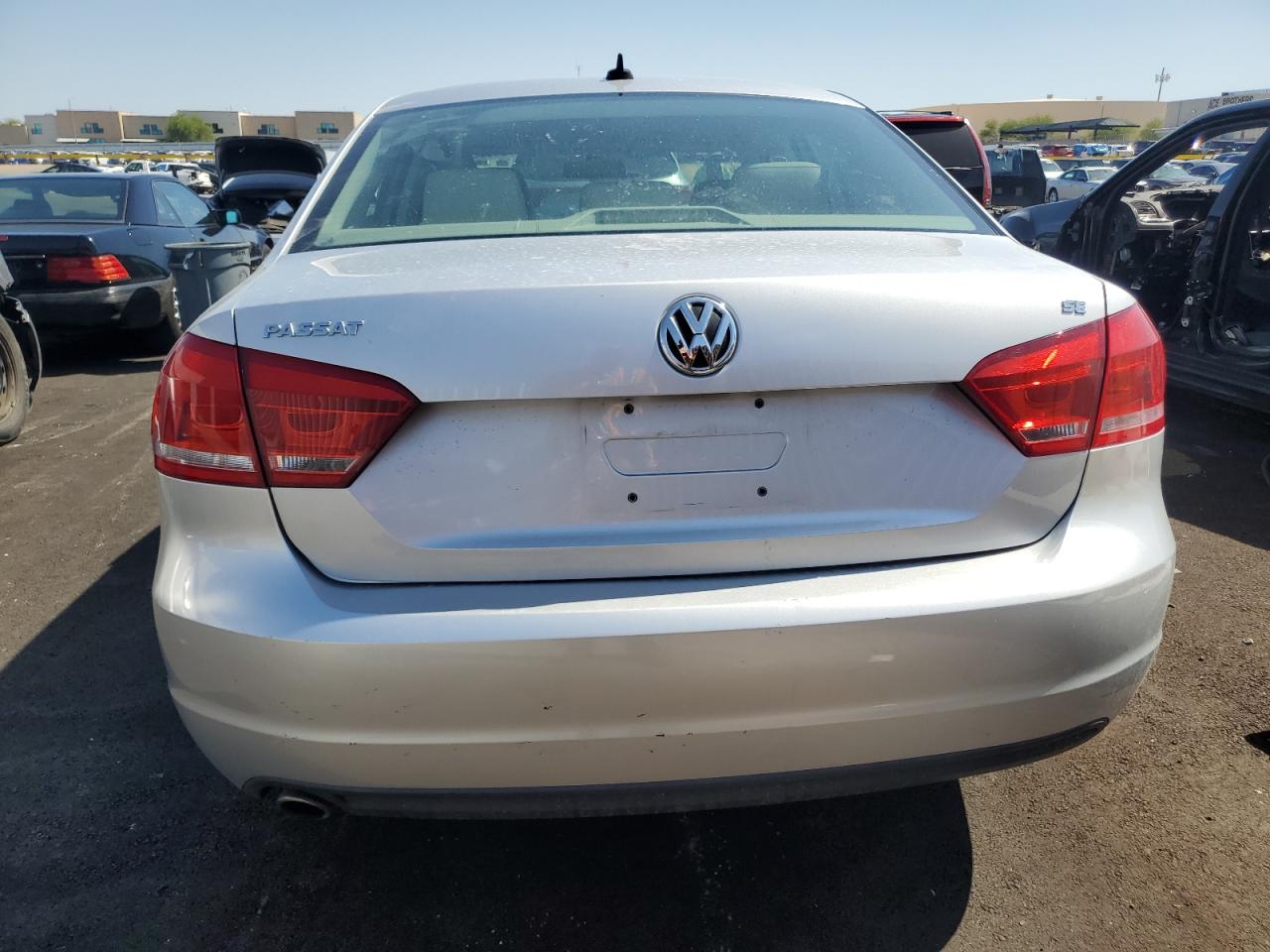 2012 Volkswagen Passat Se VIN: 1VWBH7A33CC062284 Lot: 64632875