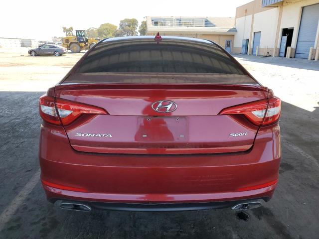 Sedans HYUNDAI SONATA 2016 Burgundy