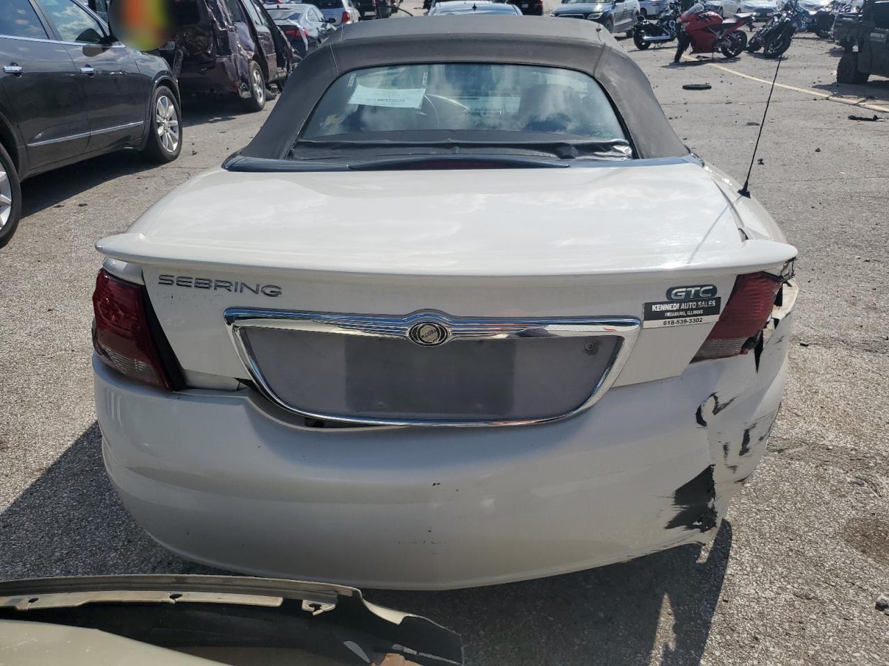 2005 Chrysler Sebring Gtc VIN: 1C3EL75R45N614237 Lot: 64030945