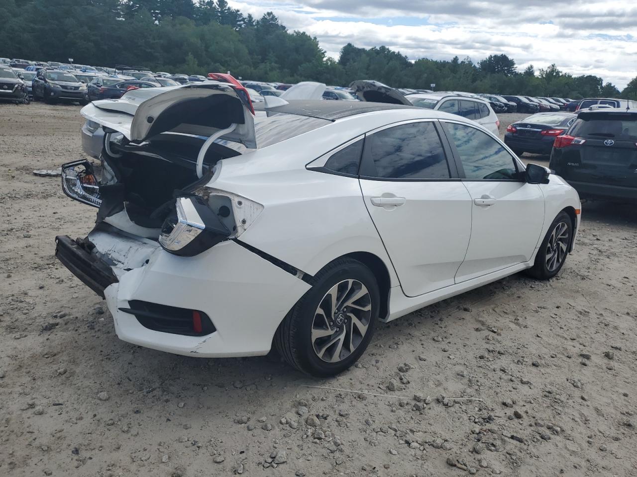 2017 Honda Civic Ex VIN: 19XFC2F72HE231244 Lot: 65171865