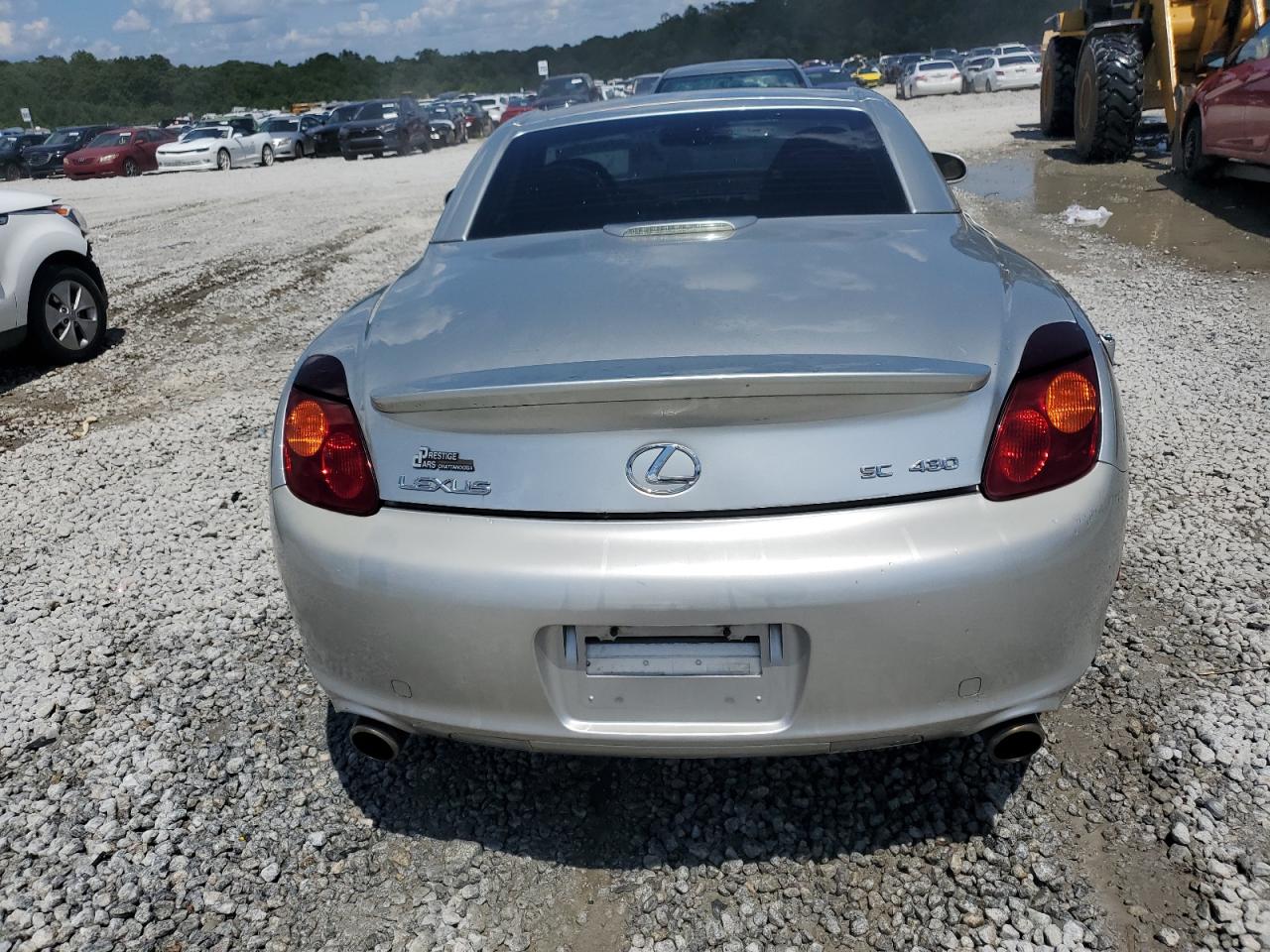 2004 Lexus Sc 430 VIN: JTHFN48Y640053707 Lot: 62922825