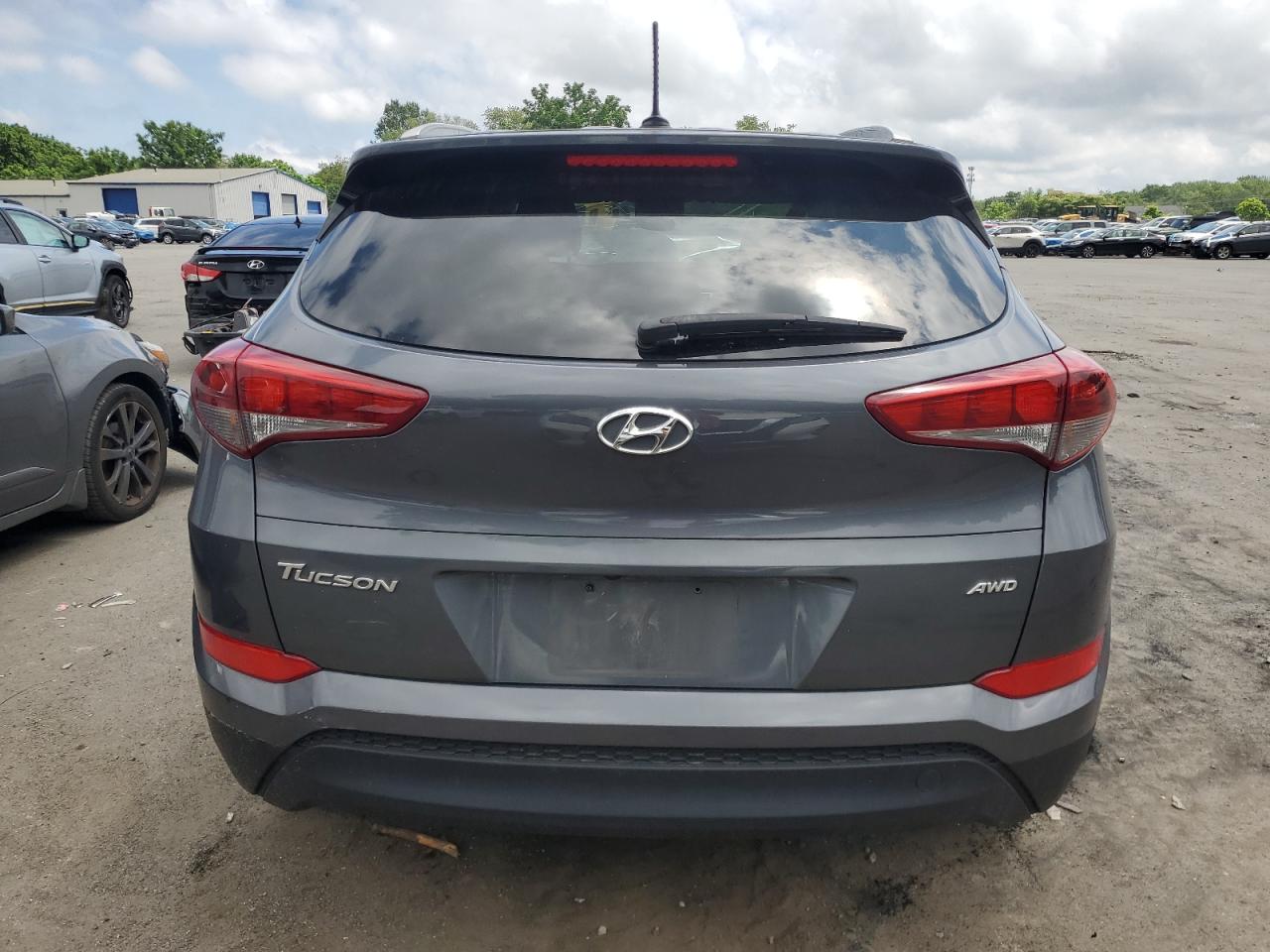 2017 Hyundai Tucson Limited VIN: KM8J3CA43HU574350 Lot: 64360265