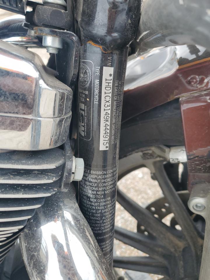 2009 Harley-Davidson Xl1200 L VIN: 1HD1CX3149K444975 Lot: 64374165