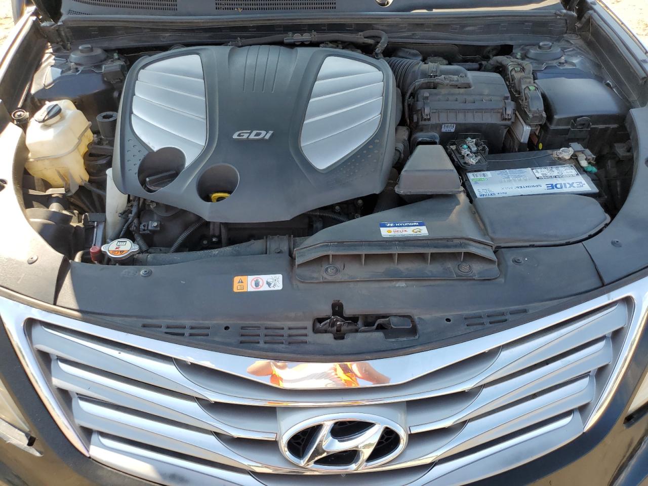 2012 Hyundai Azera Gls VIN: KMHFH4JG5CA177496 Lot: 63402595