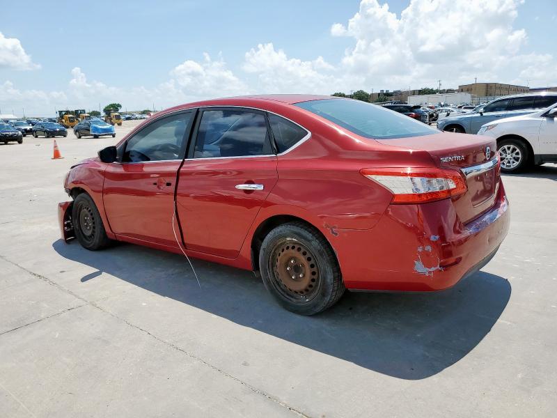 Sedans NISSAN SENTRA 2014 Burgundy