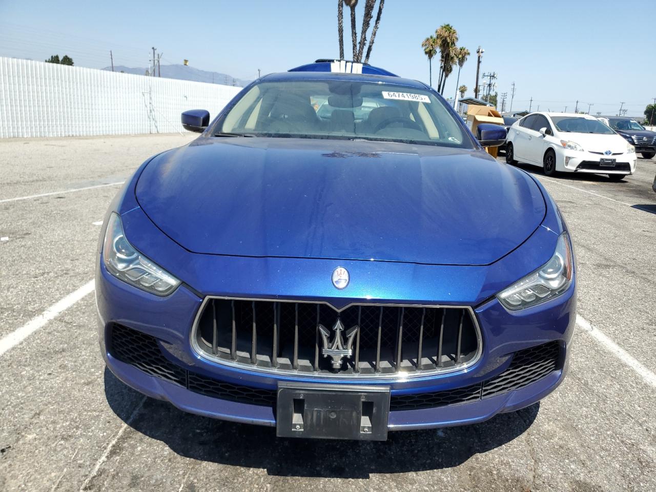 2017 Maserati Ghibli VIN: ZAM57XSA7H1238249 Lot: 64741985