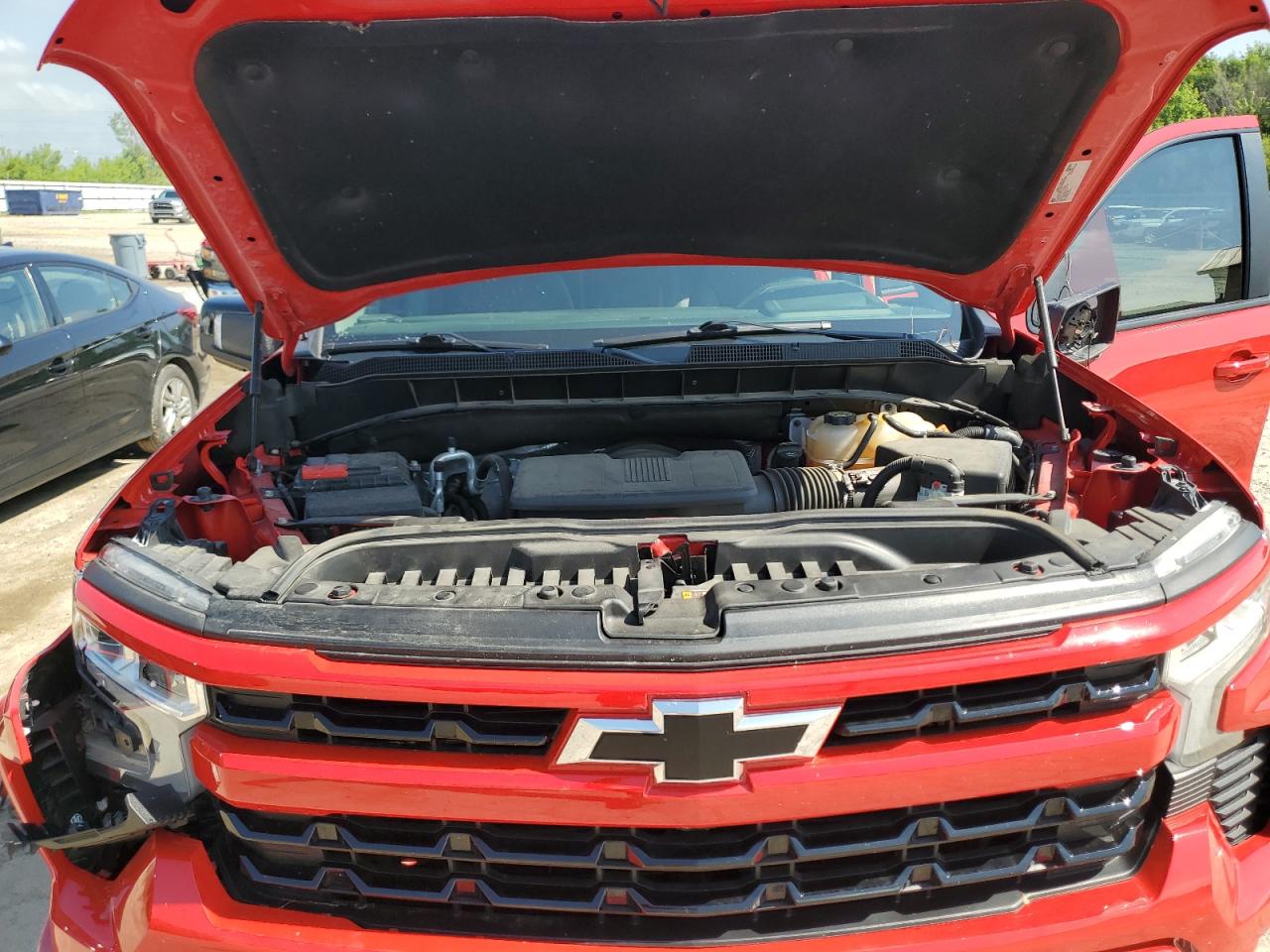 2022 Chevrolet Silverado K1500 Rst VIN: 1GCUDEELXNZ551528 Lot: 64266315