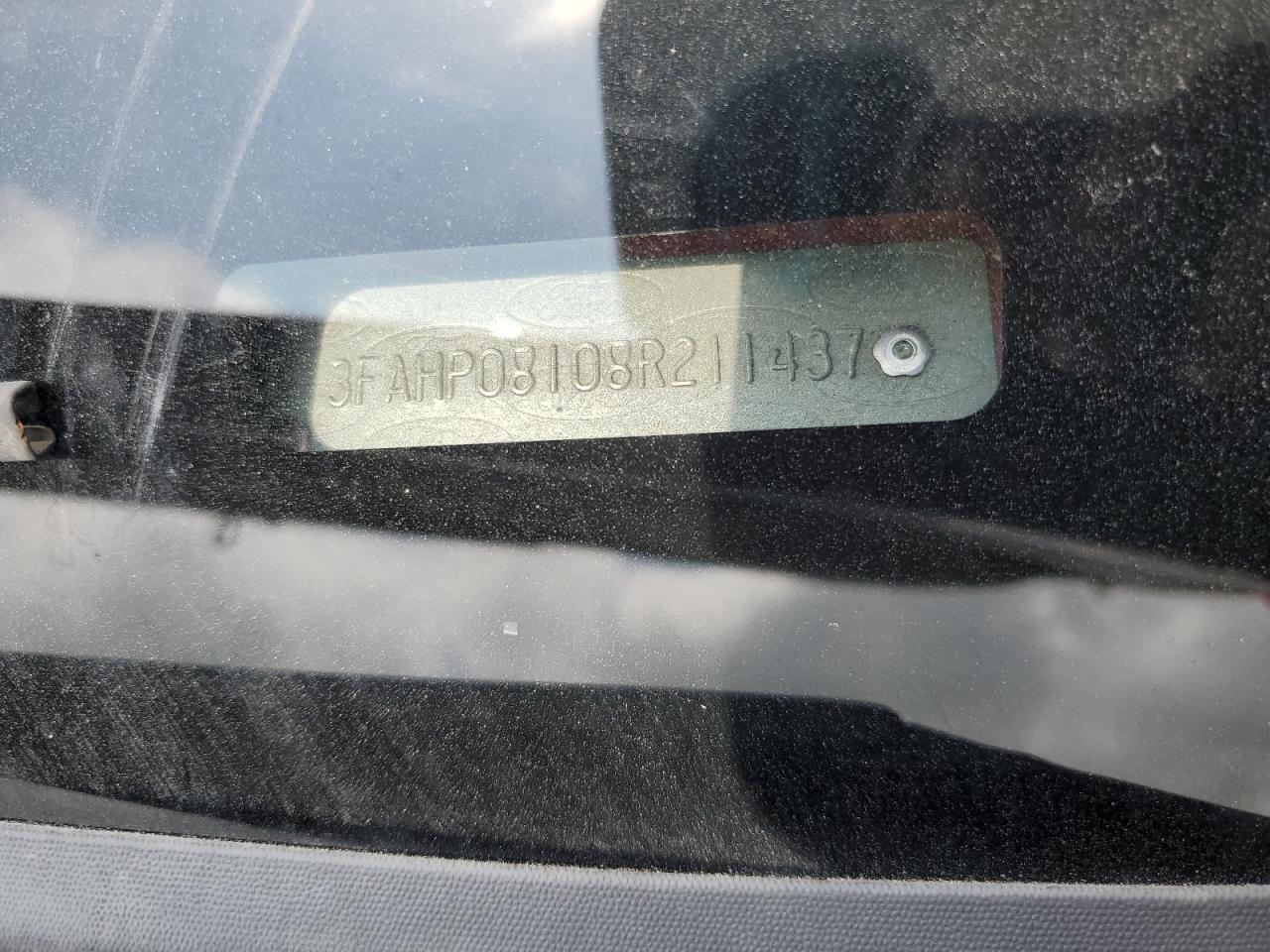 2008 Ford Fusion Sel VIN: 3FAHP08108R211437 Lot: 65609605