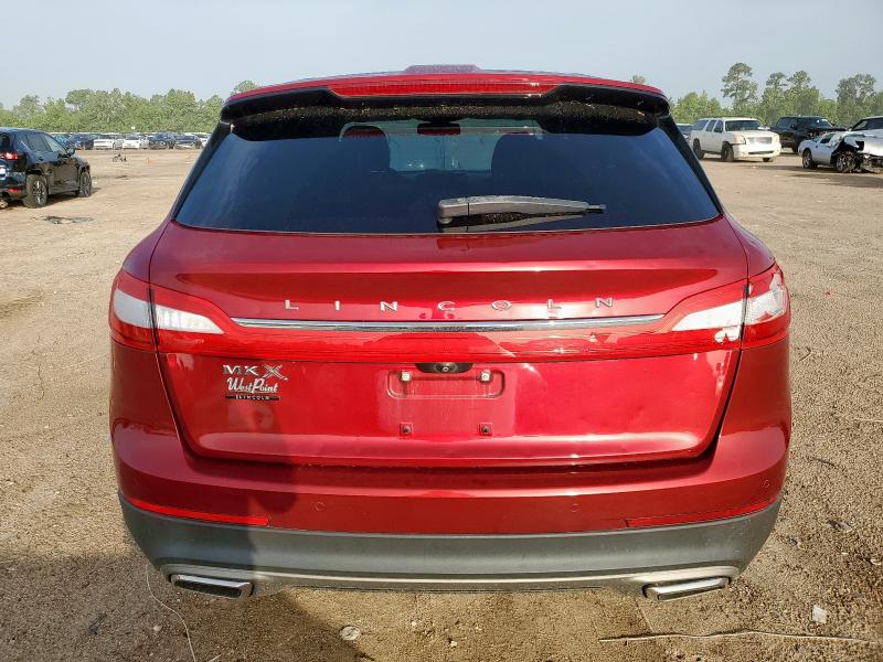  LINCOLN MKX 2018 Red