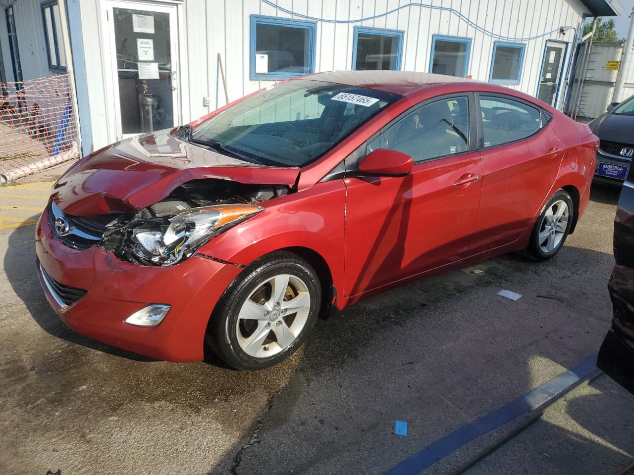 2012 Hyundai Elantra Gls VIN: KMHDH4AE6CU331055 Lot: 65157465