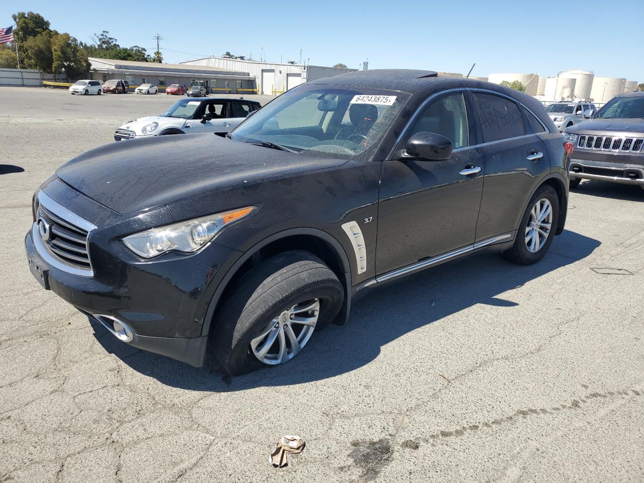 2014 Infiniti Qx70 VIN: JN8CS1MU5EM452119 Lot: 64243875