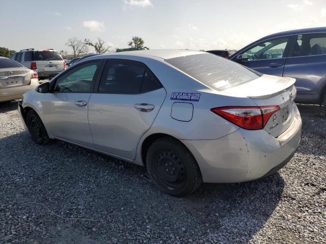  TOYOTA COROLLA 2016 Srebrny