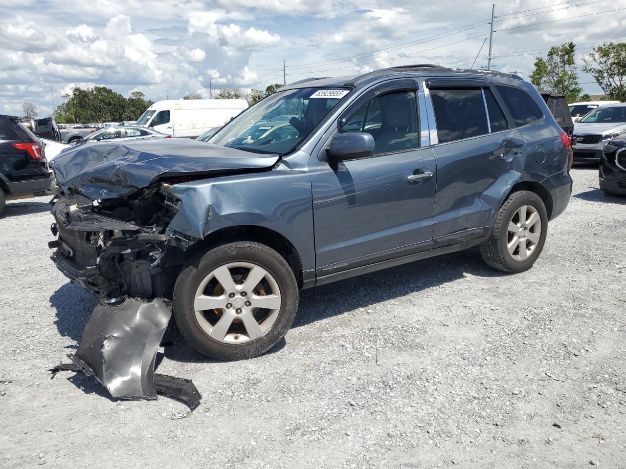 2007 Hyundai Santa Fe Se VIN: 5NMSH13E57H127464 Lot: 65929955