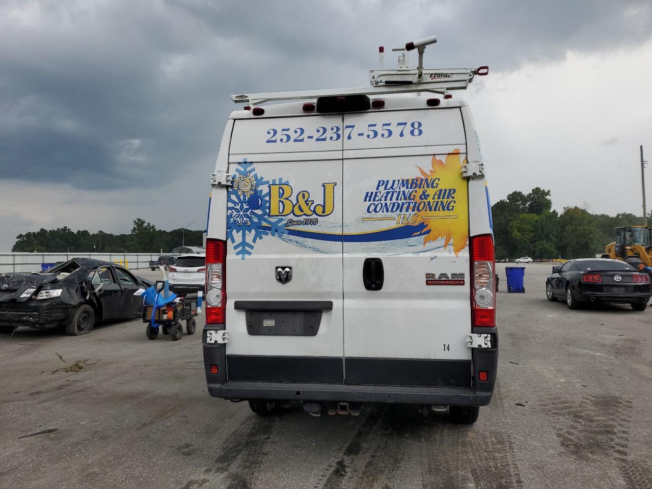 2021 Ram Promaster 3500 3500 High VIN: 3C6MRVJG1ME541885 Lot: 66704665