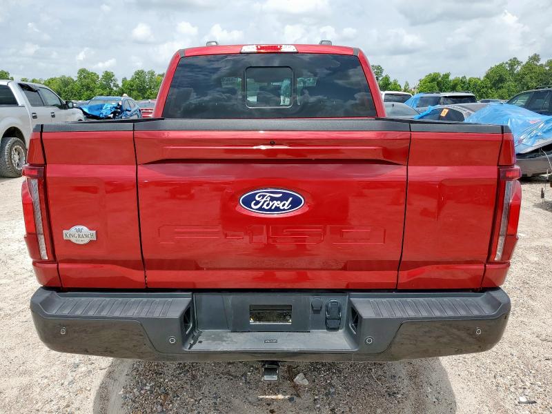  FORD F150 2024 Czerwony