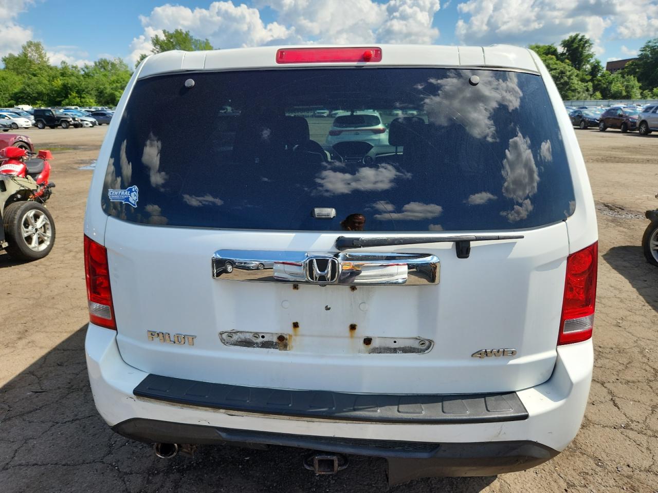2013 Honda Pilot Exl VIN: 5FNYF4H63DB020493 Lot: 64843035