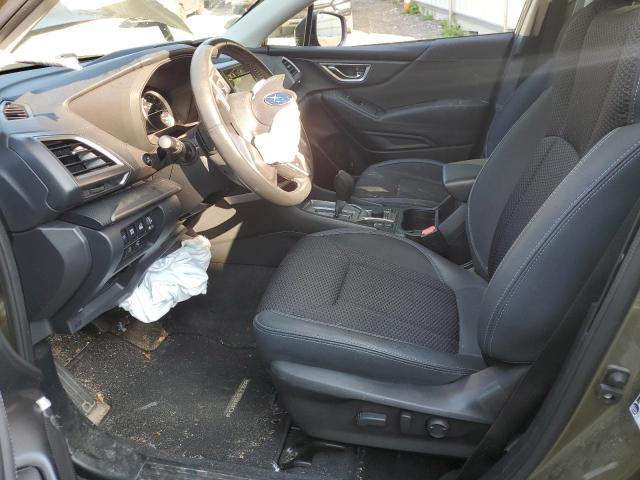  SUBARU FORESTER 2022 Green
