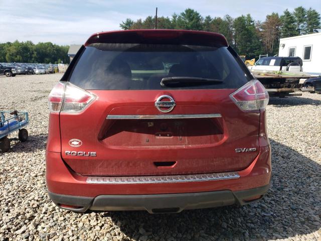  NISSAN ROGUE 2016 Czerwony