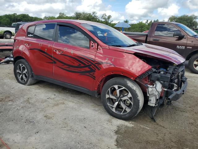  KIA SPORTAGE 2021 Czerwony