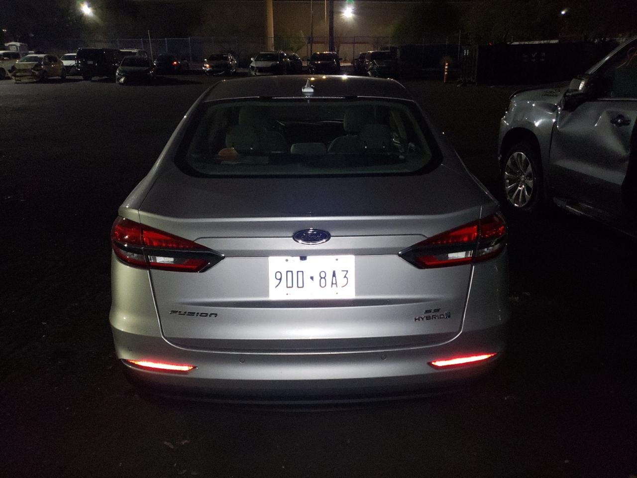 2019 Ford Fusion Se VIN: 188113 Lot: 65656155