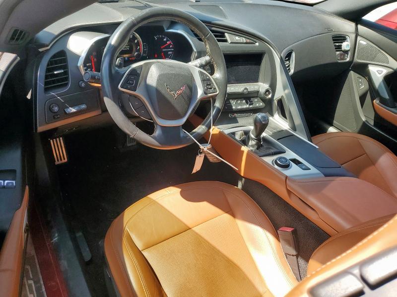 Coupet CHEVROLET CORVETTE 2015 Czerwony