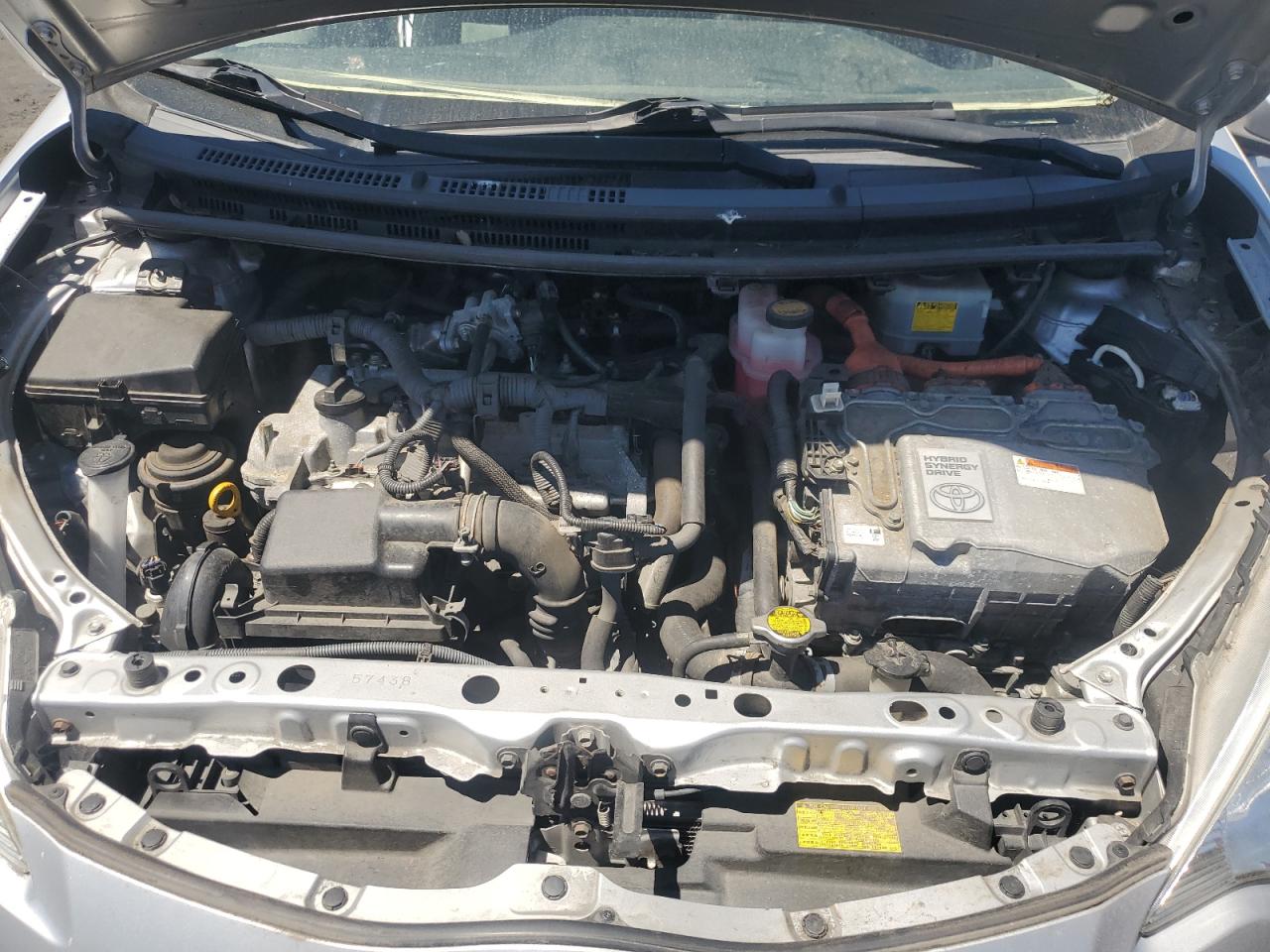 2014 Toyota Prius C VIN: JTDKDTB33E1560165 Lot: 64676035