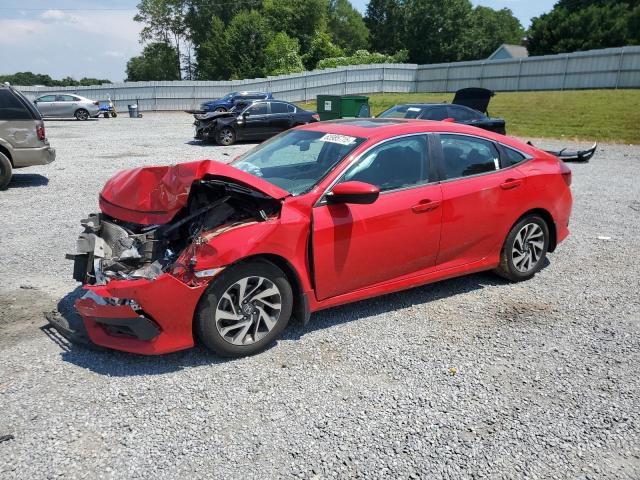  HONDA CIVIC 2018 Czerwony