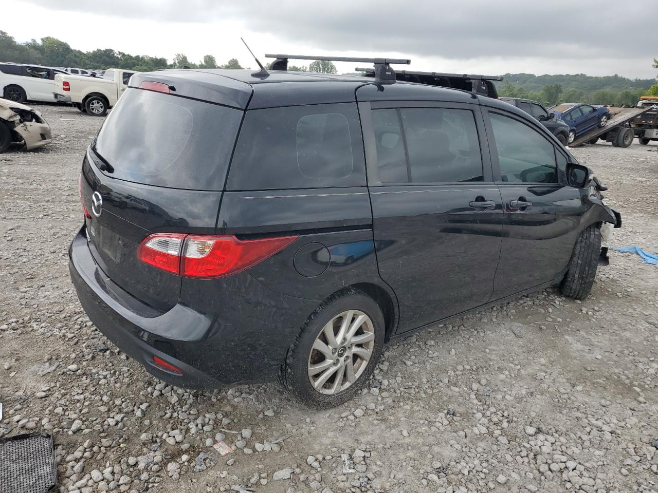 2014 Mazda 5 Sport black null gas JM1CW2BLXE0172753 photo #4