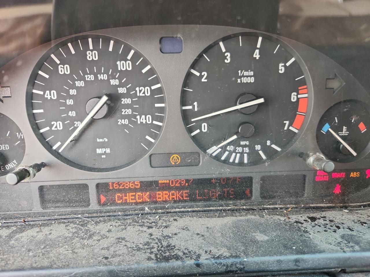 1998 BMW 540 I VIN: WBADE532XWBV93986 Lot: 65135755